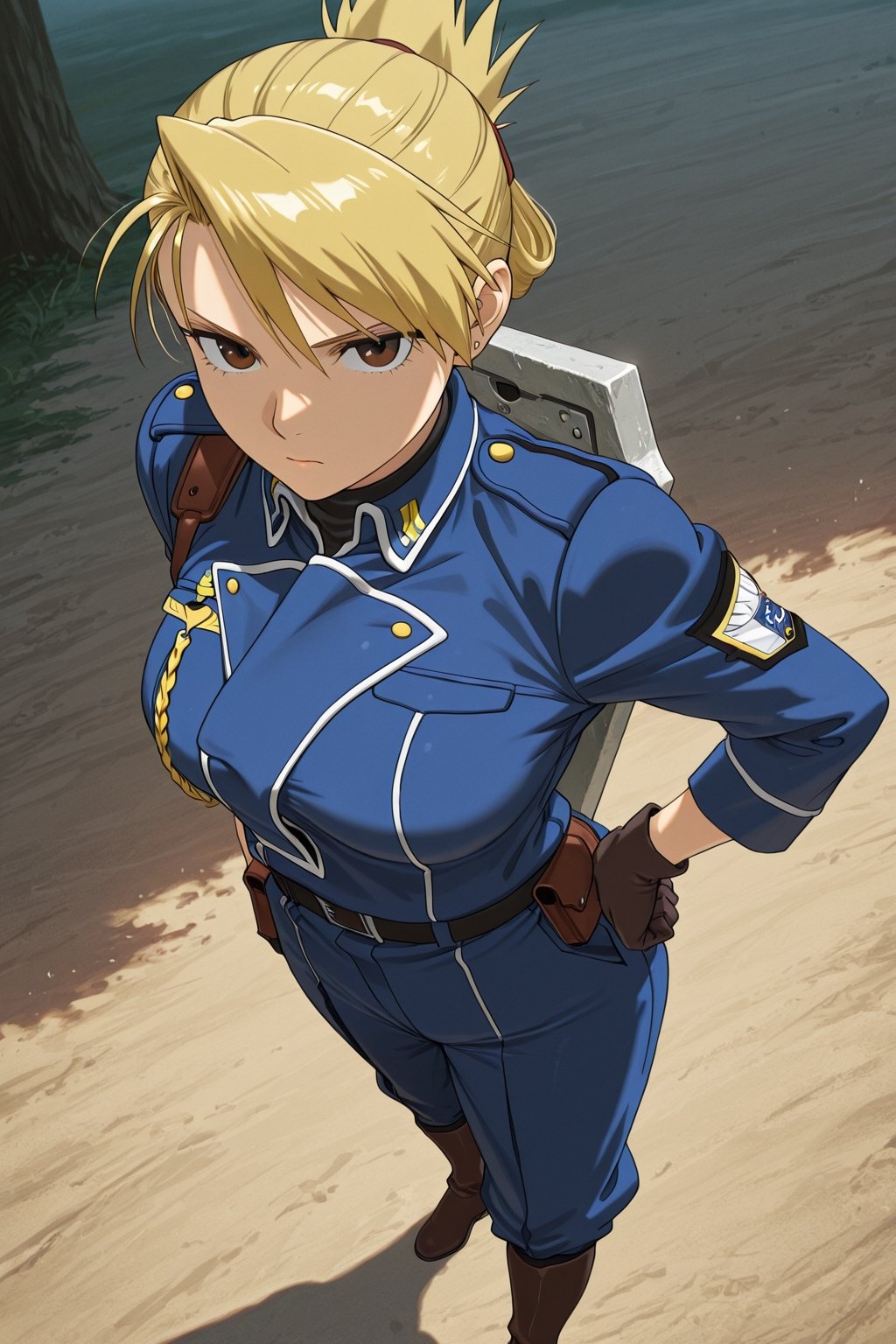 AI-generated image analyzed by PromptLens