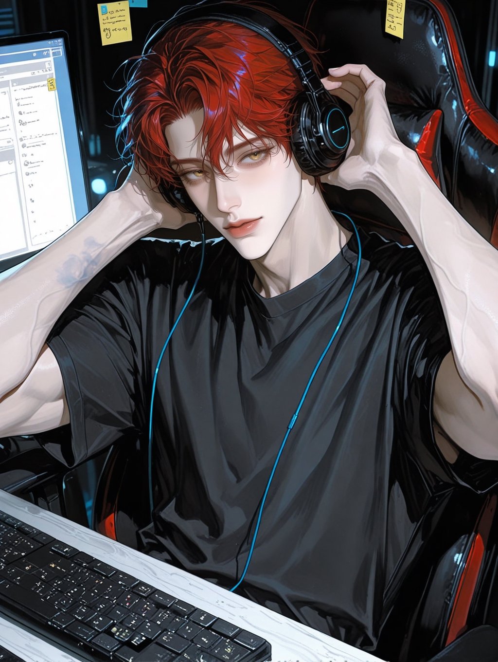 AI-generated image analyzed by PromptLens