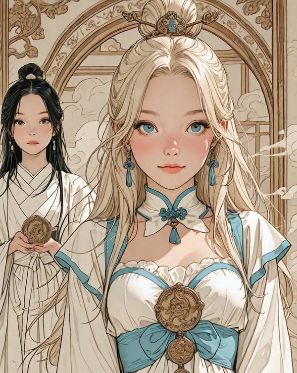 AI-generated image analyzed by PromptLens