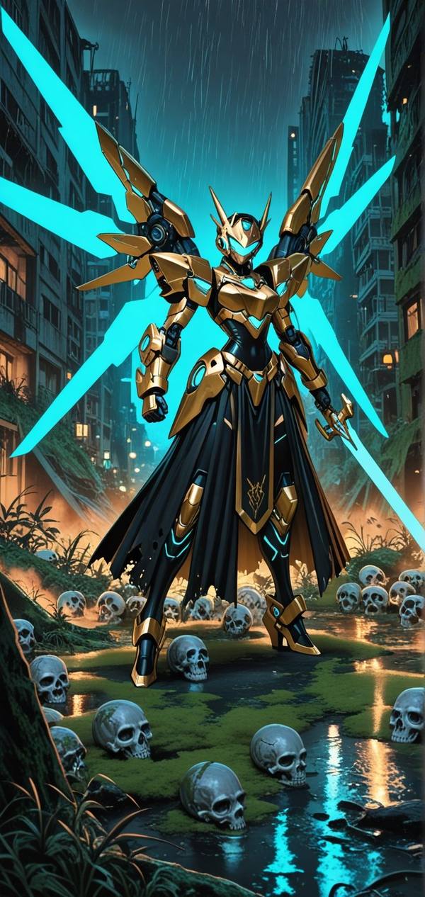 AI-generated image analyzed by PromptLens