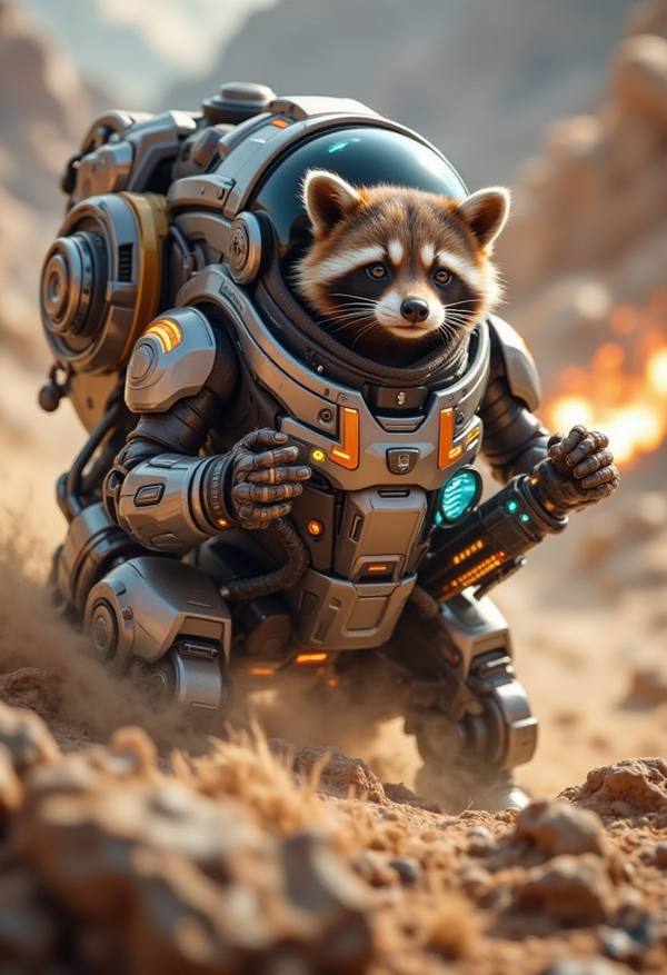 AI-generated image analyzed by PromptLens