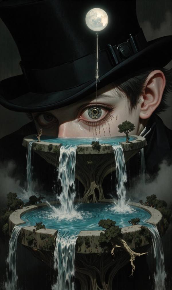 AI-generated image analyzed by PromptLens