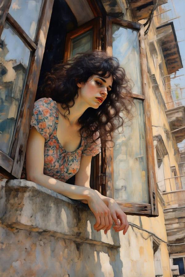 AI-generated image analyzed by PromptLens