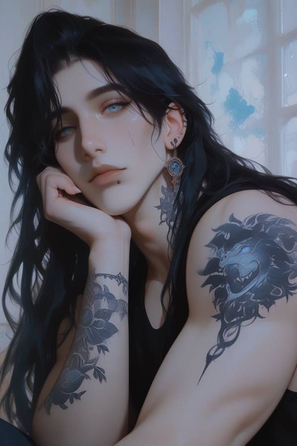 AI-generated image analyzed by PromptLens