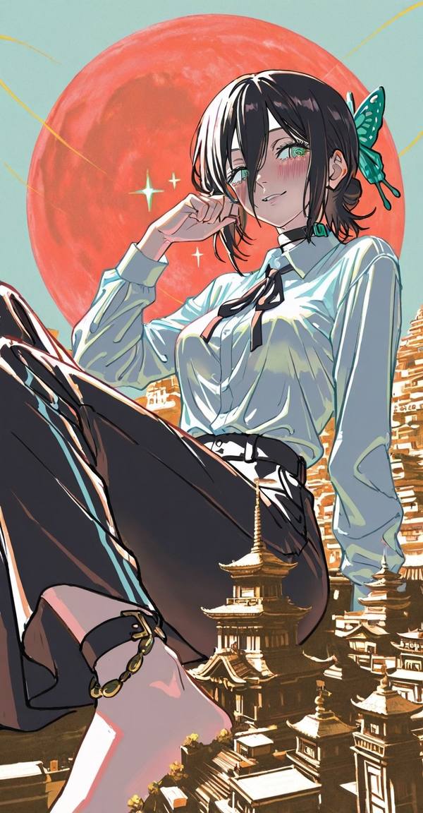 AI-generated image analyzed by PromptLens