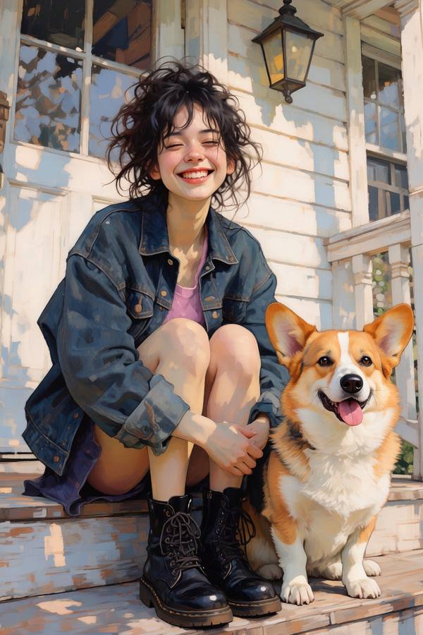 AI-generated image analyzed by PromptLens