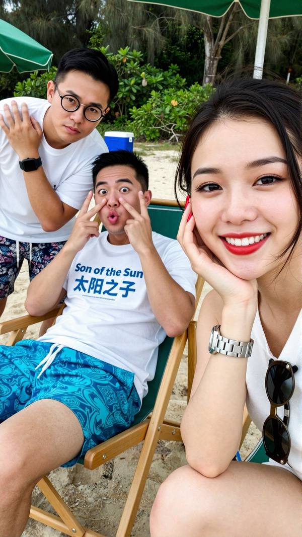 AI-generated image analyzed by PromptLens