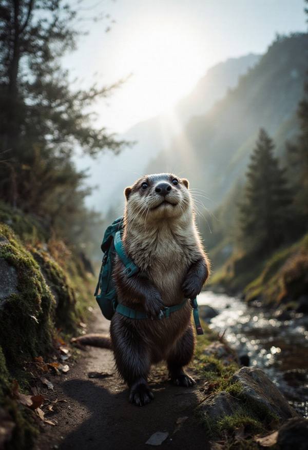 AI-generated image analyzed by PromptLens