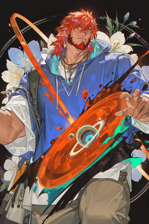 AI-generated image analyzed by PromptLens