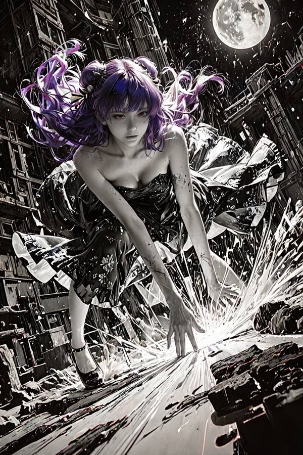 AI-generated image analyzed by PromptLens