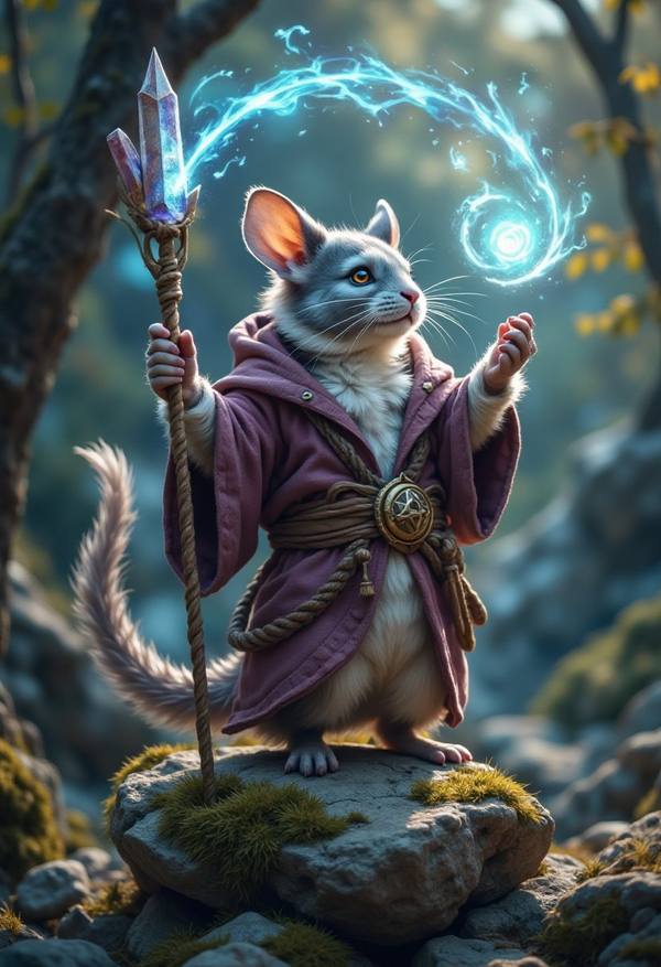 AI-generated image analyzed by PromptLens