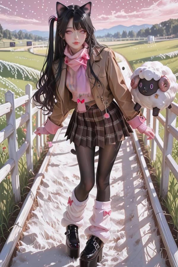 AI-generated image analyzed by PromptLens