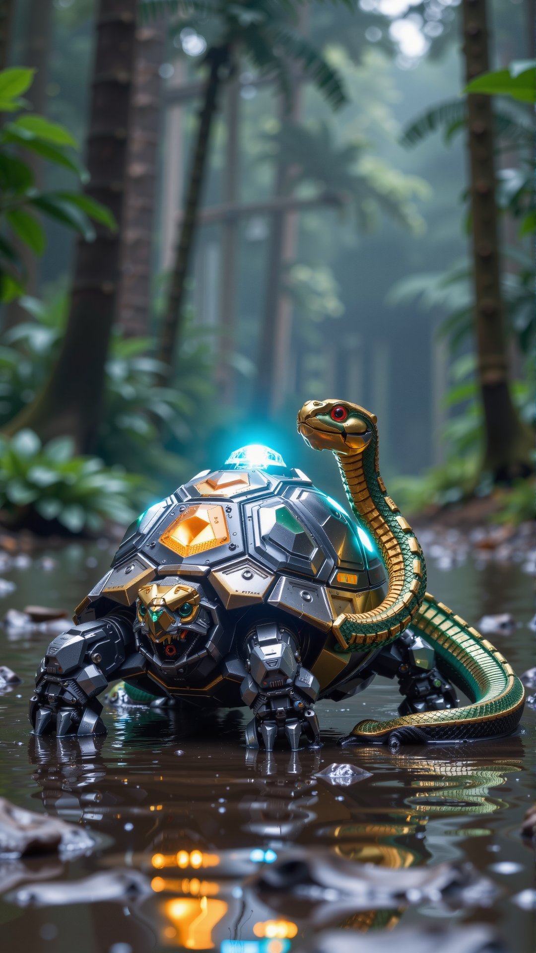 AI-generated image analyzed by PromptLens