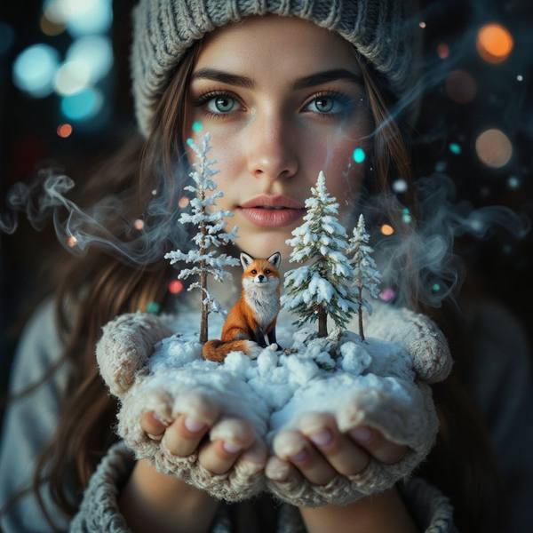 AI-generated image analyzed by PromptLens