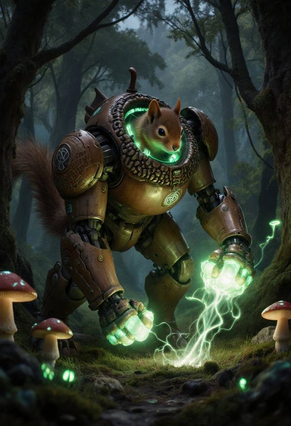 AI-generated image analyzed by PromptLens