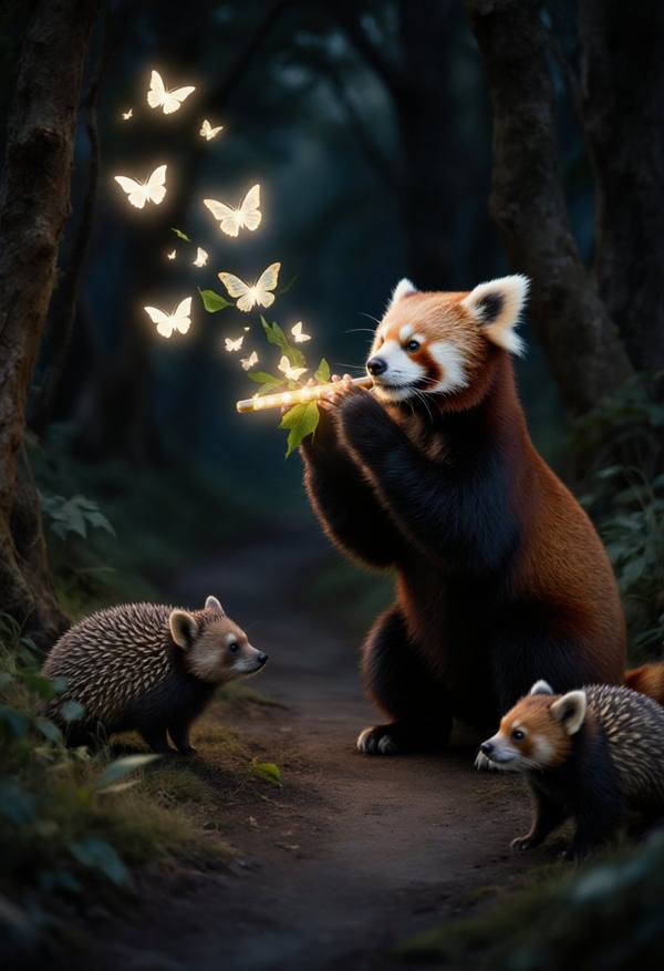 AI-generated image analyzed by PromptLens