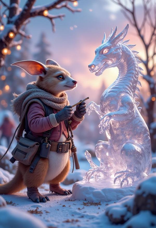 AI-generated image analyzed by PromptLens