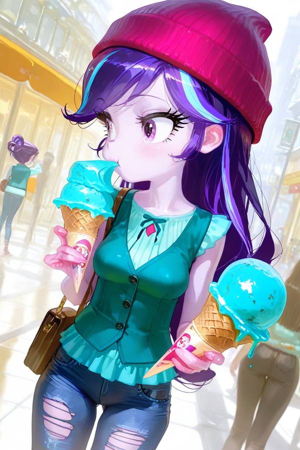 AI-generated image analyzed by PromptLens