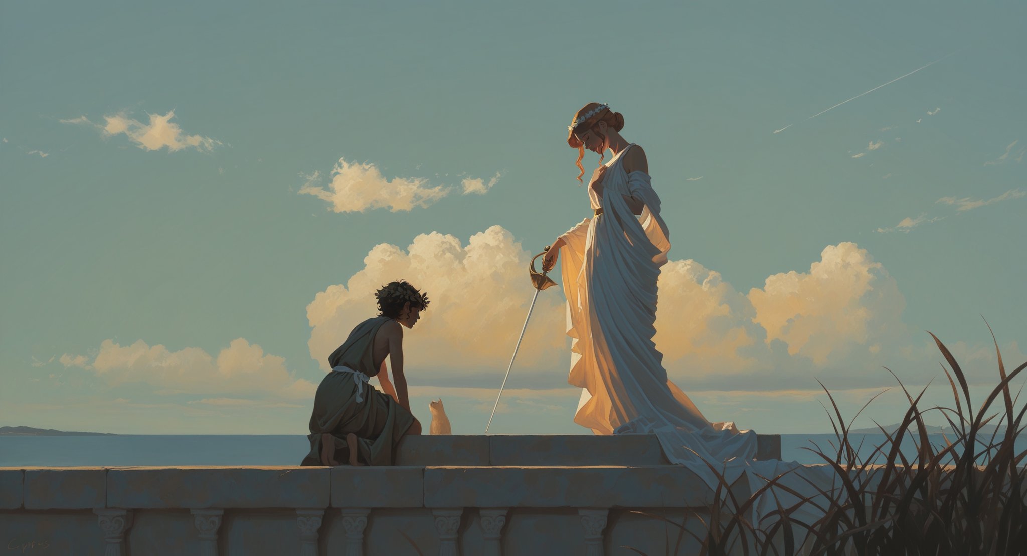 AI-generated image analyzed by PromptLens