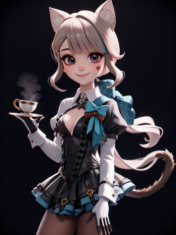 AI-generated image analyzed by PromptLens