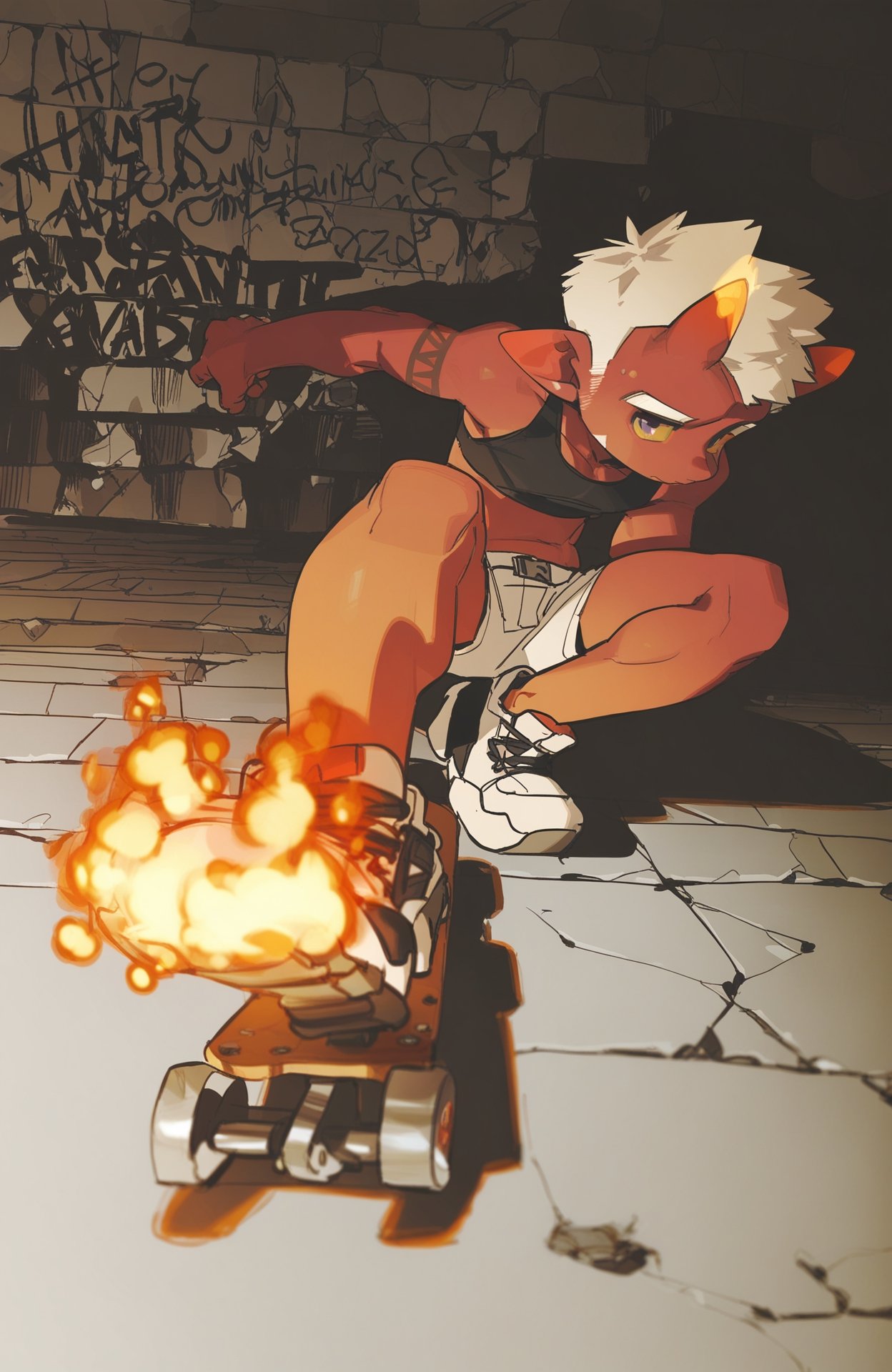 AI-generated image analyzed by PromptLens