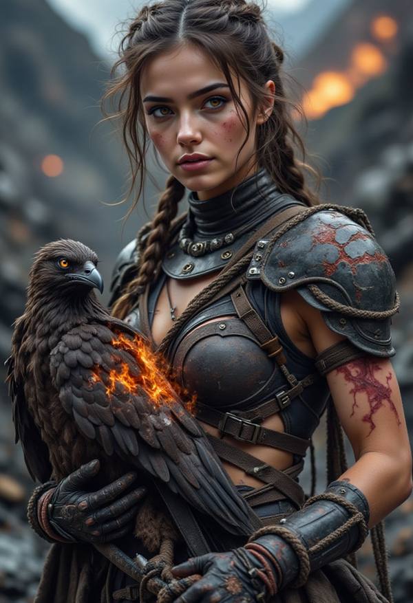 AI-generated image analyzed by PromptLens