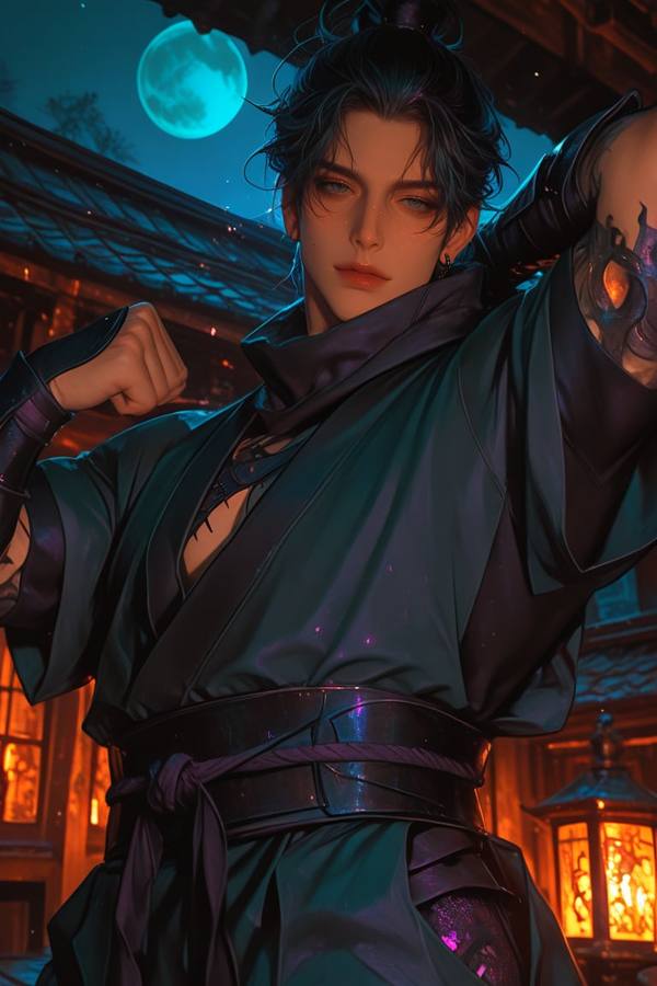 AI-generated image analyzed by PromptLens