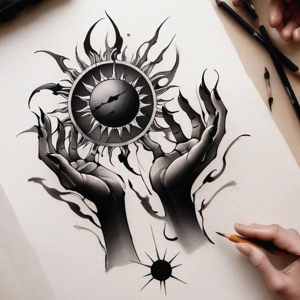 AI-generated image analyzed by PromptLens