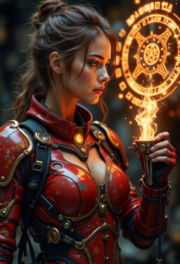 AI-generated image analyzed by PromptLens