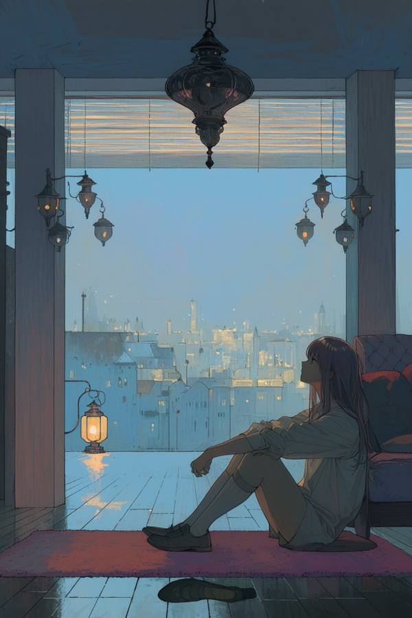 AI-generated image analyzed by PromptLens