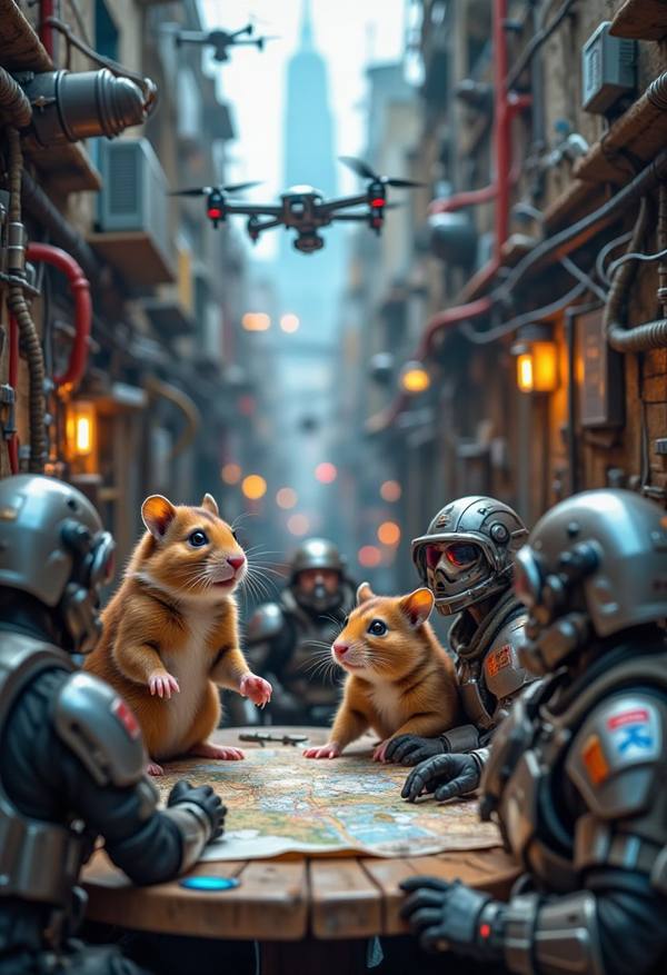 AI-generated image analyzed by PromptLens