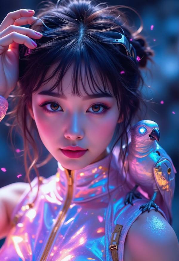 AI-generated image analyzed by PromptLens