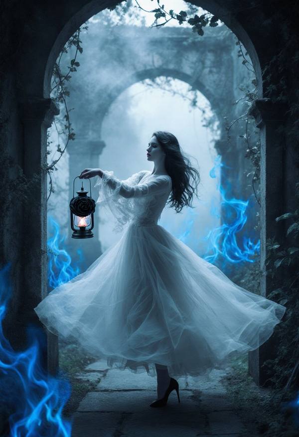 AI-generated image analyzed by PromptLens