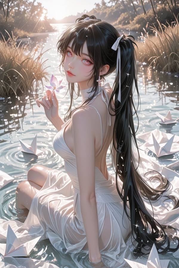 AI-generated image analyzed by PromptLens