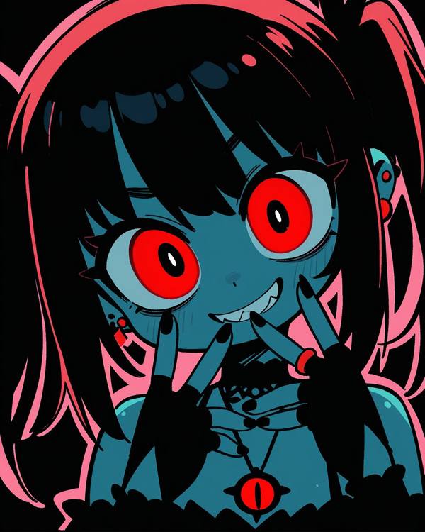 AI-generated image analyzed by PromptLens