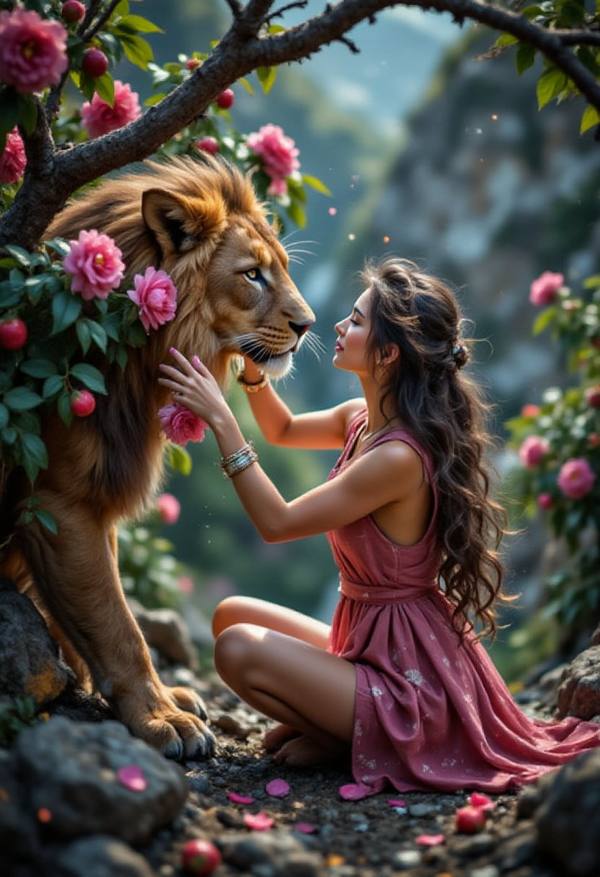 AI-generated image analyzed by PromptLens