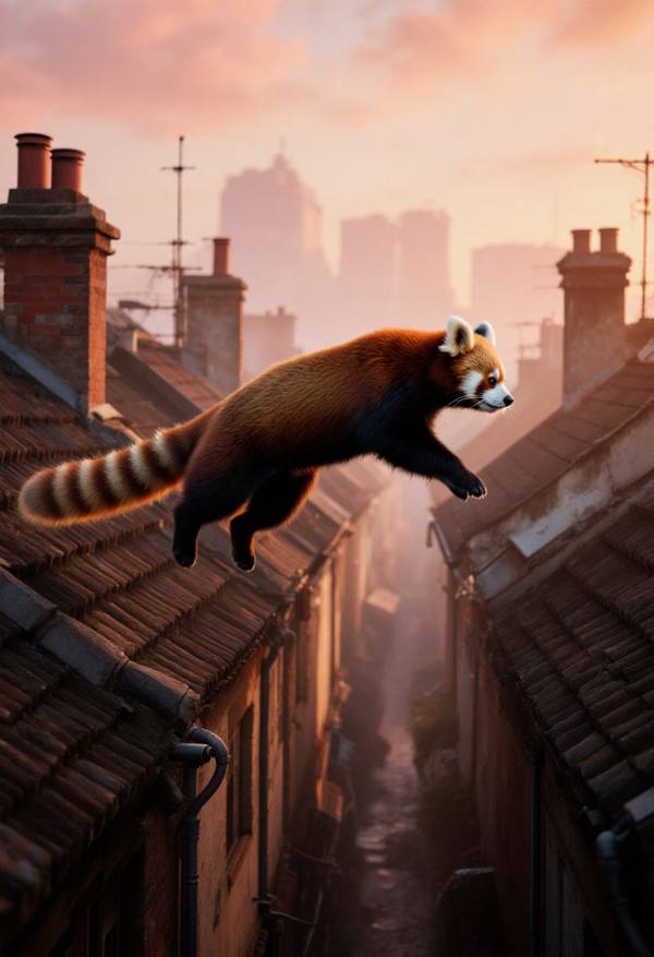 AI-generated image analyzed by PromptLens