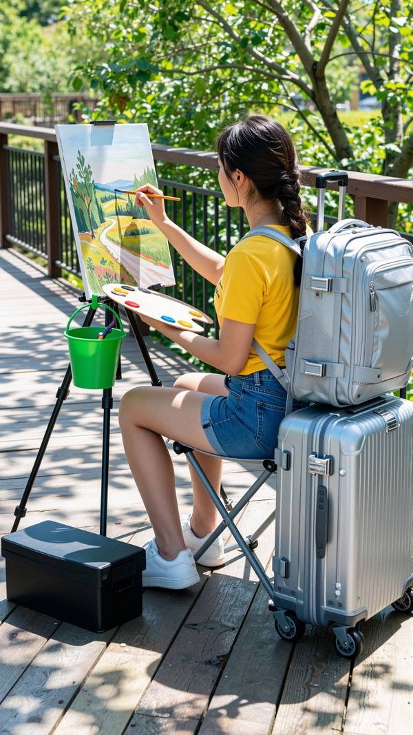 AI-generated image analyzed by PromptLens