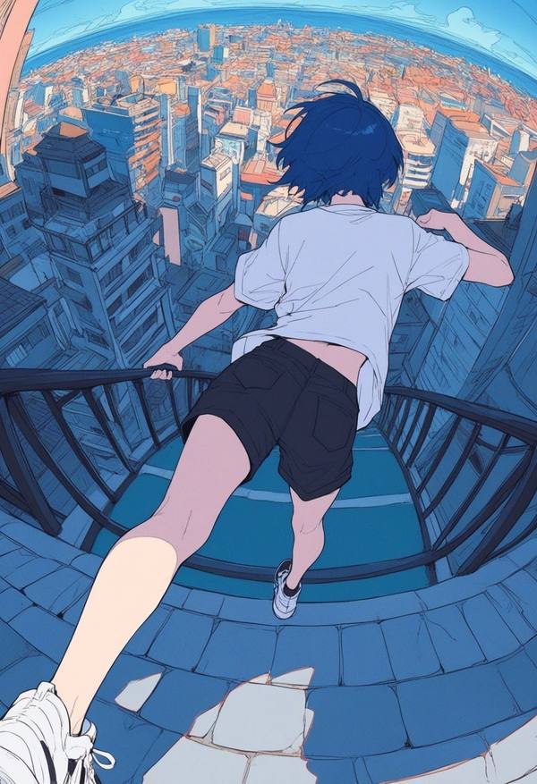 AI-generated image analyzed by PromptLens