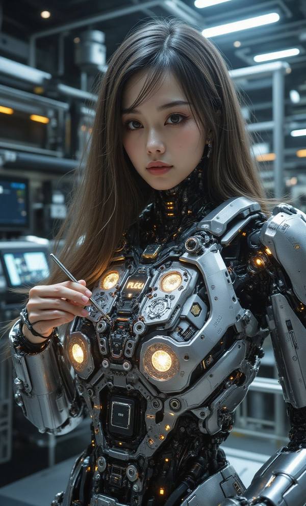 AI-generated image analyzed by PromptLens