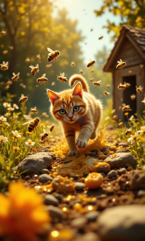 AI-generated image analyzed by PromptLens