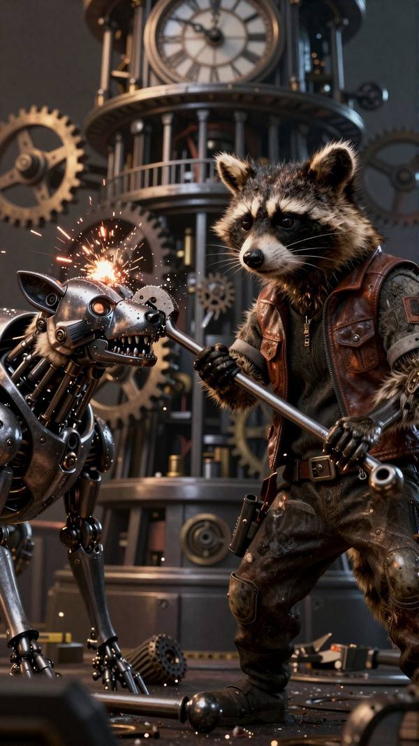 AI-generated image analyzed by PromptLens