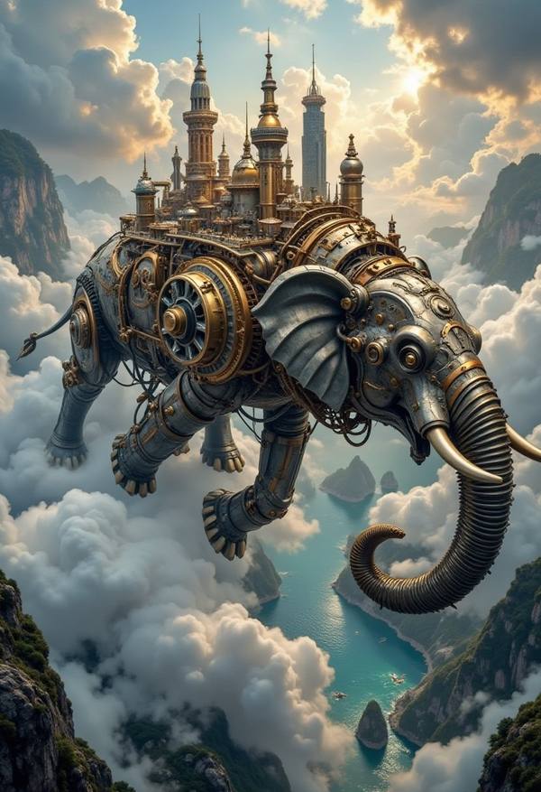 AI-generated image analyzed by PromptLens