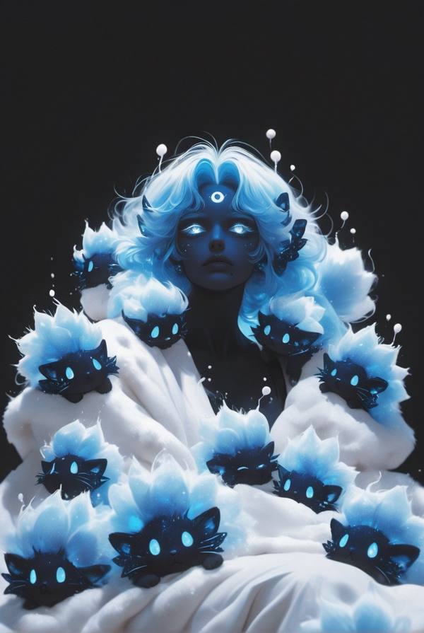 AI-generated image analyzed by PromptLens