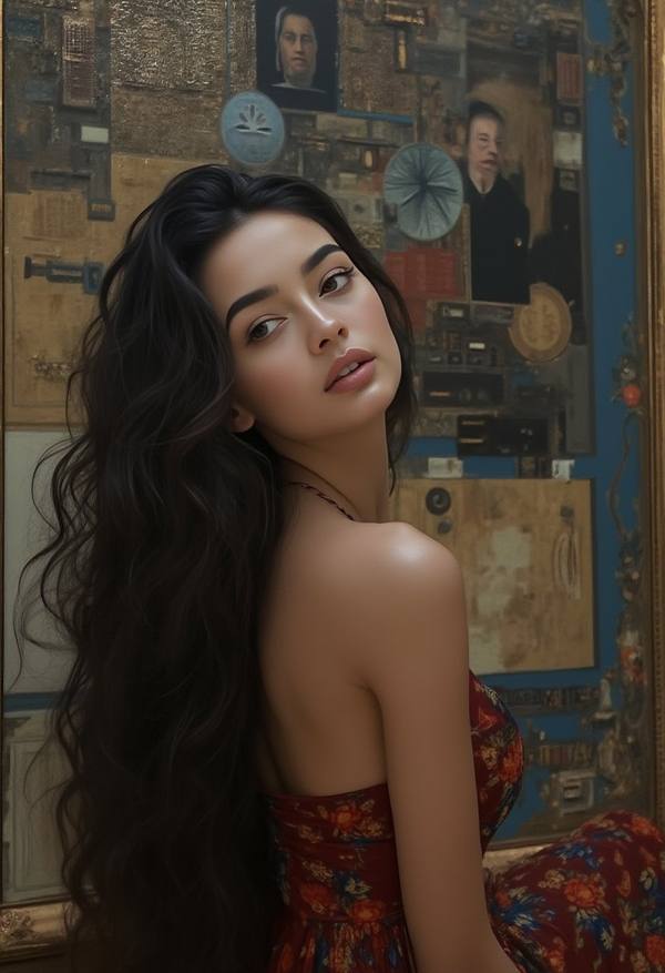 AI-generated image analyzed by PromptLens