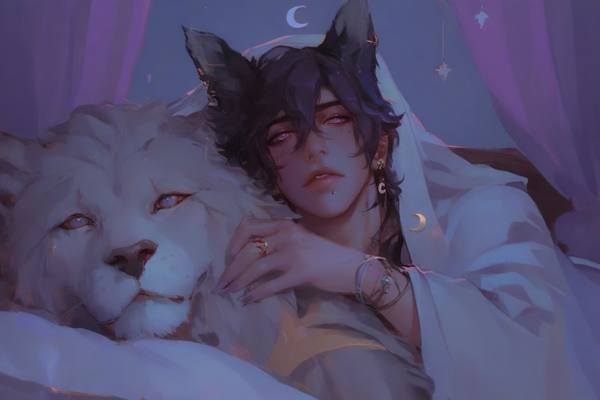 AI-generated image analyzed by PromptLens