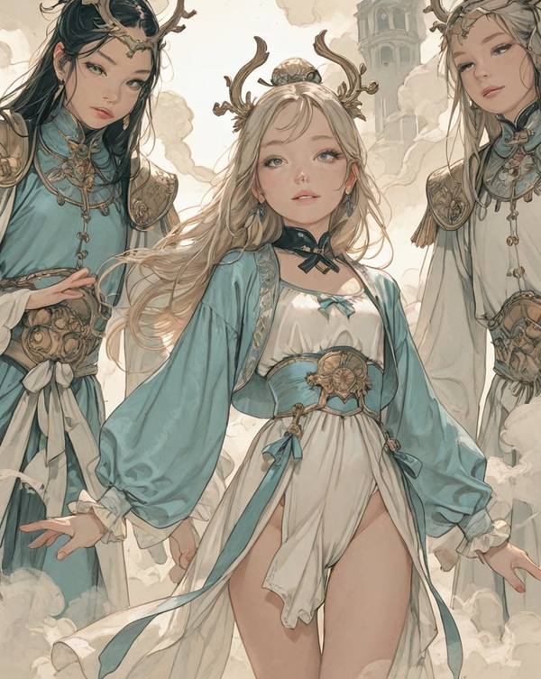 AI-generated image analyzed by PromptLens