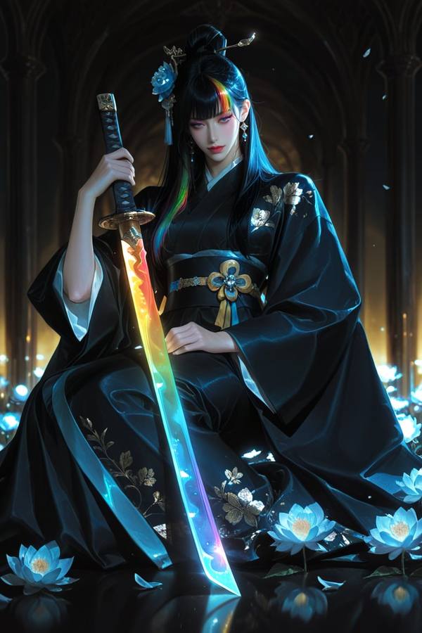 AI-generated image analyzed by PromptLens