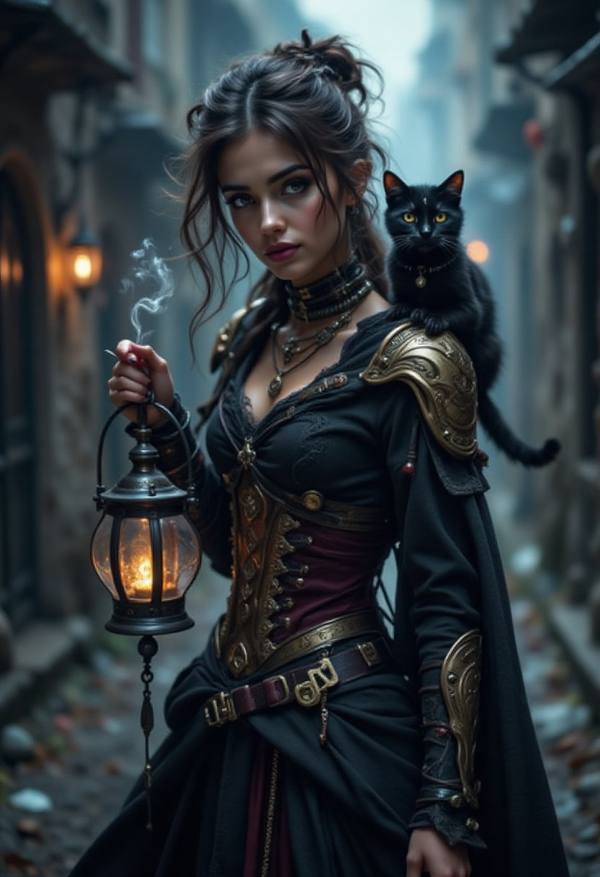 AI-generated image analyzed by PromptLens