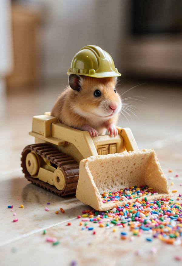 AI-generated image analyzed by PromptLens